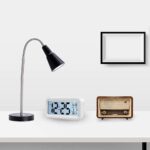 Lamisola Digital Alarm Clock for Heavy Sleepers, Digital Clock Table Clock for Study Table, Students, Office | Alarm Clock for Bedroom with Loud Sound, Automatic Sensor,Date & Temperature (White) - Image 3