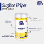 Disinfecting Surface Wipes, Disinfectant Multi Purpose Wet Wipes for Sanitizing Surfaces, 100 Pulls, Lemon-Lavender, Pack of 2 - Image 7