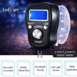 KTRIO Electronic Finger Counter, Digital Tally Counter Clicker with LED, Resettable LCD Digit Display Hand Tally Counter Counting for Golf,Goods Counting,Lap & Knitting (Pack of 1) - Image 3