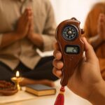 Digital Finger Counter with Compass | Jaap Mala Counter | Hand Finger Counting Machine | Digital Tasbeeh for Zikr, Prayer & Meditation | Finger Ring Clicker Tally Counter (1) - Image 8