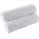 Ihram Ehram Ahram for Men for Hajj Mubarak and Umrah - 2 Towels(top and Bottom) New Dry Fast Technology | White - Image 3