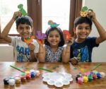 ImagiVibe Paint Your Own Dino Fridge Magnets Kit for Kids | 6 MDF Dinosaur Cutouts DIY Painting Activity with Colours & Brush | Creative Screen-Free Art & Craft Kit | Made in India (Dinosaurs) - Image 5