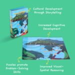 Educational Toys for Kids - Great Giridhar 25 Pcs Jigsaw Puzzles Ages 2+ | Cultural Interactive Learning with App - Image 3