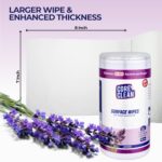 Disinfecting Surface Wipes, Disinfectant Multi Purpose Wet Wipes for Sanitizing Surfaces, 100 Pulls, Lavender, Pack of 1 - Image 5