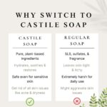 Neem & Lemongrass Pure Liquid Castile Soap |All Natural, Organic and Safe | Face, Body & Hair, For Sensitive Skin, No Artificial Fragrance | Bee Organik | Neem 500ml - Image 5