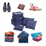 NFI Essentials Packing Cubes 6 pcs Travel Storage Clothes Packing Organizers set Clothes Space Saver Bags Cosmetics, Underwear, shoes, Luggage organizer - Image 5