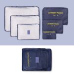 NFI Essentials Packing Cubes 6 pcs Travel Storage Clothes Packing Organizers set Clothes Space Saver Bags Cosmetics, Underwear, shoes, Luggage organizer - Image 9