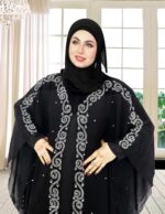 Nida fabric Free Size Muslim Burqa/Abaya & Burkha Dress for Muslim women and Girl's (F04-Burkha) - Image 4