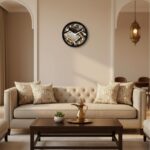 NILOY Islamic Quran & Tasbih Spiritual Wall Clock for Home, Living Room & Prayer Room, Silent Non-Ticking Quartz Movement, 12-inch Round Wall Watch, Premium Muslim Divine Art Decor - Image 5