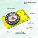 Orienteering Compass - Hiking Backpacking Compass - Advanced Scout Compass for Camping and Navigation - Boy Scout Compass for Kids - Professional Field Compass for Map Reading - Best Survival Gifts - Image 3