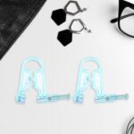 KRLZ Disposable Piercing Gun Kit, 2Pcs Safety Painless Ear Piercing Gun, U-Shape One-Handed Operation, for Nose and Ear - Image 6