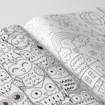 Doodle Colouring for kids - Blue Edition : Kids Colouring book, Colouring book for Toddlers, Fun learning colouring book, Colouring book for young learners - Image 4