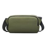 Red Lemon BANGE Sling & Waist Bag for Men & Women | Water-Resistant Travel Crossbody Pouch | Multi-Compartment Organizer for Mobile, Passport, Power Bank & Accessories | Lightweight Daily Bag (Green) - Image 3
