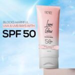 RENEE Lumi Glow Highlighting Sunscreen with SPF 50 | In-Vivo Tested | With Niacinamide & Hyaluronic Acid | Lightweight & Non-Sticky | No White Cast | Protects against UVA-UVB | Radiant Finish | 50g - Image 4