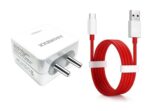 65W Fast Charger with 1m USB-A to Type-C Cable | Compatible with OnePlus, Oppo, realme, Samsung, Redmi & Other USB-C Devices | Smart Safe Charging | Wall Adapter for Mobile Phones (White) - Image 3