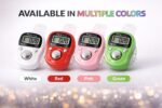 Digital Tally Counter Finger Ring | Electronic LCD Tasbeeh & Jap Mala Counter | Portable Handheld Digit Clicker Machine for Meditation, Sports & Inventory | Multicolor (Plastic, Pack of 5) - Image 6