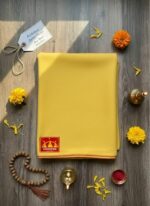 Patitpavan Premium Lite Yellow Woolen Aasan - Completely Handcrafted Perfect Mat for Meditation & Prayers - Soft, Comfortable (Size 24 x 27 Inch) - Image 3