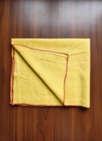 Patitpavan Premium Lite Yellow Woolen Aasan - Completely Handcrafted Perfect Mat for Meditation & Prayers - Soft, Comfortable (Size 24 x 27 Inch) - Image 4