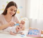 Baby Care Kit – 10-in-1 Newborn Grooming & Healthcare Set | BPA-Free Baby Nail Cutter, Comb, Brush, Thermometer, Nasal Aspirator & Safety Scissors | Infant Essentials Gift Set for Newborns - Image 3
