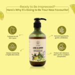 Vedi Lime & Lemon Liquid Castile Soap 280ml | Natural Castile Soap with Coconut, Olive & Hemp Oils | Refreshing Citrus Essential Oils | Vegan | SLS & Paraben Free | Gentle Daily Cleanser | Pack of 1 (280ml) - Image 4