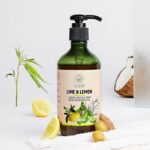 Vedi Lime & Lemon Liquid Castile Soap 280ml | Natural Castile Soap with Coconut, Olive & Hemp Oils | Refreshing Citrus Essential Oils | Vegan | SLS & Paraben Free | Gentle Daily Cleanser | Pack of 1 (280ml) - Image 9