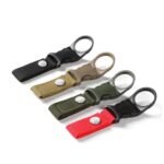 BNF® Bottle Hanging Buckle Clip Water Bottle Ring Holder | Keychain Belt for Hiking, Travel, Backpacking | Ultra-Strong Double Thick Nylon Webbing | Green Ideal for Trail Gear Accessories - Image 4