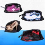 Lify Shoe Storage Organizer Bags Set, Water-Resistant Nylon Fabric with Sturdy Zipper for Traveling (6 Pack) (Florescent(Neon Green) & Grey) - Image 8
