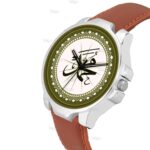 Analog Round Islamic Muslim Dial Muhammad Design Stylish Strap Classic Design Fancy Wrist Watch for Men and Boys, Pack of 1 - MUHAMMAD-3K-SIL - Image 3