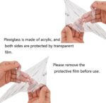 Bismillahir Rahmanir Raheem Islamic White Wall Photo Frame With Gold Arabic Calligraphy On Black Velvet Home Decore | Non-Breakable Glass (10 x 20 Inch) (Golden Frame) - Image 5