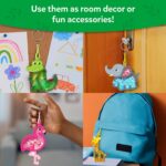 Skillmatics Shake-its – Glitter Craft Kit for Kids, DIY Animal Arts & Crafts with Keychains, Mess-Free Activity, Travel Toy, Birthday Gift for Girls & Boys Ages 4, 5, 6, 7, 8, 9 - Image 6