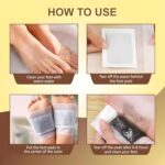 New Bee Venom foot patch Detox Foot patches For Feet Amazheal Detox Foot Patchess leansing Toxin Remover Foot Pads Detoxify Stress Relief Sleep Patch for Detoxification For Men And Women (30 Patches) - Image 5