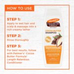 Palmer's Cocoa Butter & Biotin Shampoo for Hair Length Retention, Strengthening & Enhanced Shine - 400ml - Image 6