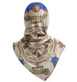 Scarf for Women Square Satin Silk Like Fashion Accessory Scarves Hijab Wraps Headscarf Size 90 x 90 cms - Image 3