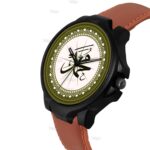Analog Round Islamic Muslim Dial Muhammad Design Stylish Strap Classic Design Fancy Wrist Watch for Men and Boys, Pack of 1 - MUHAMMAD-3K-BLK - Image 3