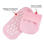 Moisturizing Silicone Spa Gel Socks for Women & Men – Crack Heel Repair Socks with Natural Oil & Vitamin E for Dry Cracked Feet (Multicolor, 1 Pair) - Image 8