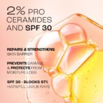 Lakmé Peach Milk Moisturiser SPF 30 with 2% Pro-Ceramide | Daily UV Defense, Hydrating & Skin Barrier Repair Face Cream | Lightweight, For Dry Skin, Normal, Oily Skin & Sensitive Skin 200ml - Image 3