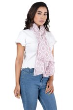 AQVA Printed Cotton Scarf for Women, Lightweight Soft Scarves Stoles for Summer & Winter (Size: 43 X 75 Inches) - Image 5