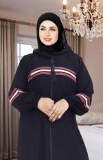 Nida fabric Free Size Muslim Burqa/Abaya & Burkha Dress for Muslim women and Girl's (C01-Burkha) - Image 4