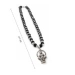 Karungali Malai 8mm Certified with Divine Lord Ayyappa Pendant Silver Plated Original | 54 Beads Authentic Black Ebony Wood Mala with German Silver Cap for Men & Women | Spiritual Protection, Energy Balance & Daily Pooja Wear – 1 Piece - Image 8