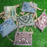 Weinbux Pocket Friendly Prayer Mat/Pouch Packing Velvet Prayer Mat Hi Quality Travel Prayer Mat (Multicolor)(Pack of 1) - Image 3