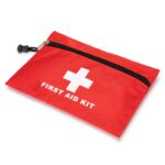 Red First Aid Bag Empty First Aid Backpack Empty Medical Storage Bag for First Aid Kits Pack Emergency Hiking Backpacking Camping Cycling Travel Car (6.3x4.3 5PCS) - Image 3
