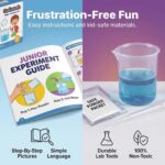 Junior Science Kit for Kids Age 4-14 Years Old, 50+ Science Experiments Including DIY - Under Water Volcano, Exploding Art, Balloon Inflator & More | Birthday Gift | Educational Toy | Stem Learning - Image 6