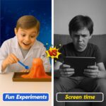 Junior Science Kit for Kids Age 4-14 Years Old, 50+ Science Experiments Including DIY - Under Water Volcano, Exploding Art, Balloon Inflator & More | Birthday Gift | Educational Toy | Stem Learning - Image 7