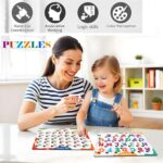 Trueflair Wooden Educational Toys Board for Kids of Age 2 Years & Above | Sensory Development Puzzle Toy for Boys and Girls (Alphabets, Hindi Varnamala) - Image 4