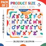 Trueflair Wooden Educational Toys Board for Kids of Age 2 Years & Above | Sensory Development Puzzle Toy for Boys and Girls (Alphabets, Hindi Varnamala) - Image 6