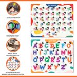 Trueflair Wooden Educational Toys Board for Kids of Age 2 Years & Above | Sensory Development Puzzle Toy for Boys and Girls (Alphabets, Hindi Varnamala) - Image 7