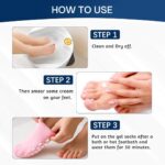 Moisturizing Silicone Spa Gel Socks for Women & Men – Crack Heel Repair Socks with Natural Oil & Vitamin E for Dry Cracked Feet (Pink, 1 Pair) - Image 4