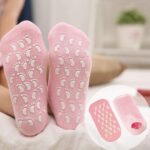 Moisturizing Silicone Spa Gel Socks for Women & Men – Crack Heel Repair Socks with Natural Oil & Vitamin E for Dry Cracked Feet (Pink, 1 Pair) - Image 7