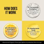 Dr. Sheth's Ceramide & Vitamin C Sunscreen SPF 50+ PA++++ |In-Vivo Tested | For Healthy & Bright Skin | Lightweight & Non Greasy | For UVA/UVB & Blue Light & IR Protection | No white cast | For All Skin Types | For Men & Women | 80 g - Image 7