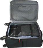 Ndola Portable Hanging Travel Shelves Packing Cubes For Suitcases Organizer Luggage Organizers, Carry On Closet, Black - Polyester, Clothing - Image 7